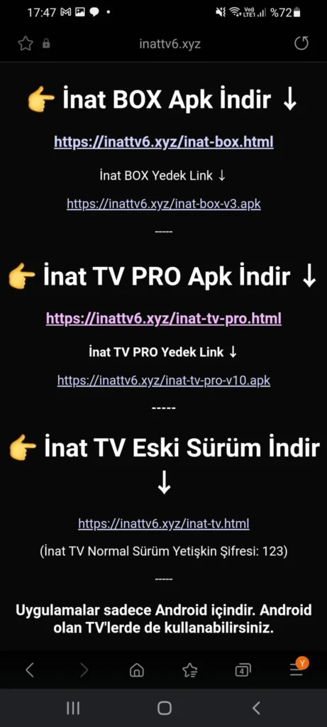 Inat box overview screenshot